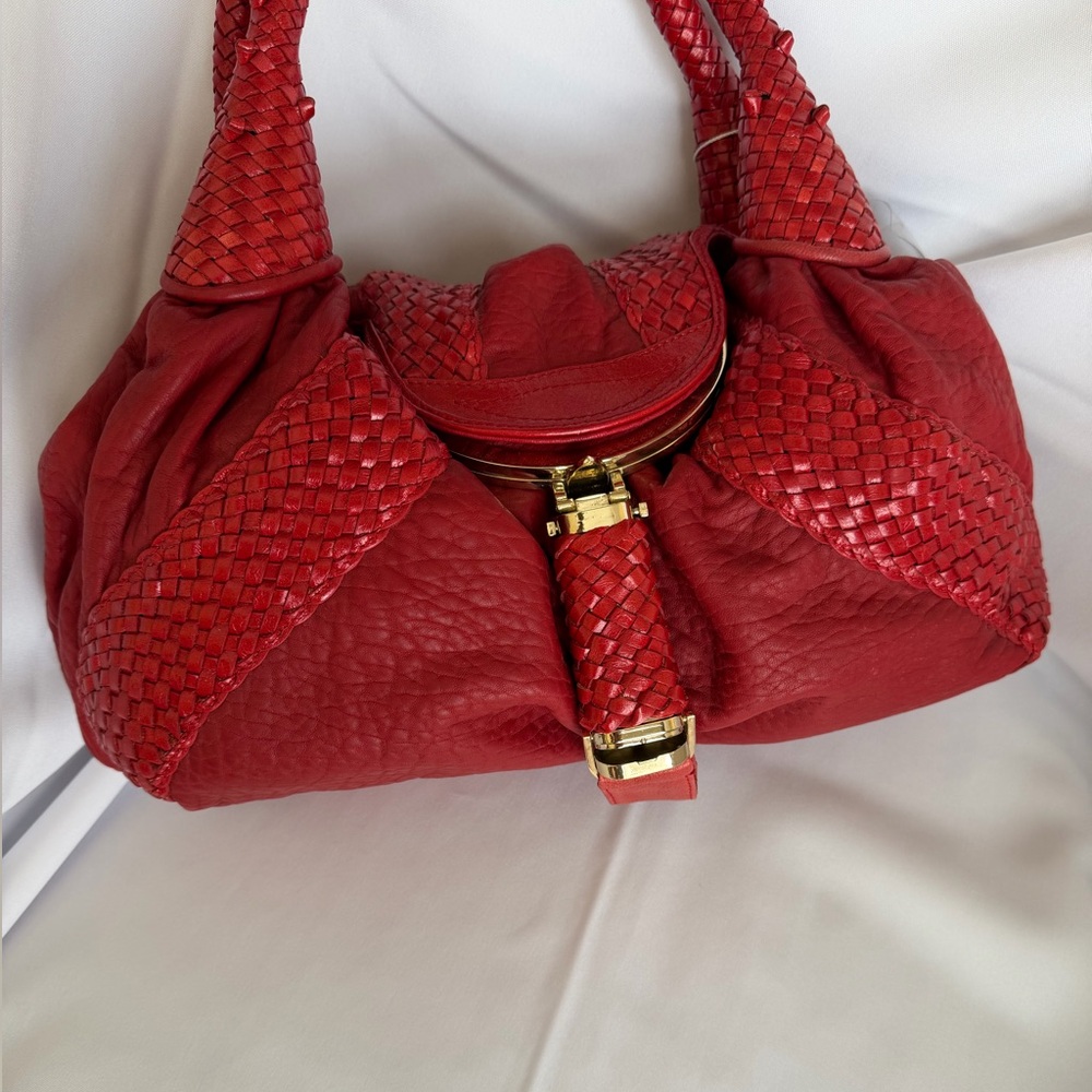 Chic Red Hobo Bag - Picture 5 of 11